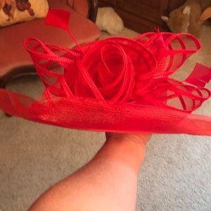 Kentucky Derby Hat, red